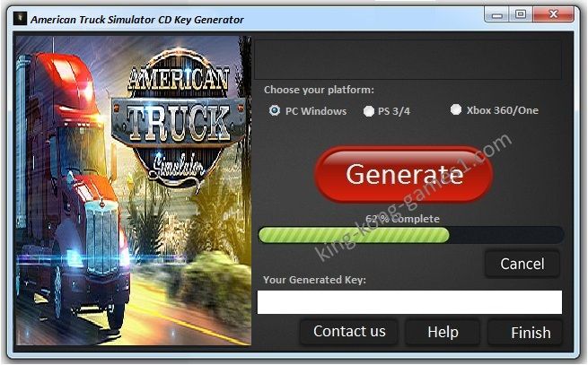 American truck simulator key generator download 2017